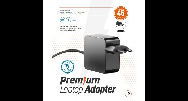 USB-C Laptop Voeding 45W - Compacte Universel Oplader voor USB-C Laptops