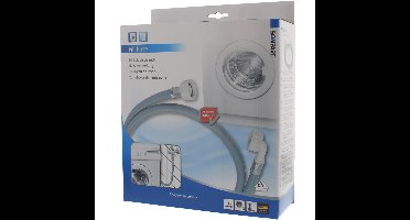 Aanvoerslang 3,5 meter 1x haaks 60 bar voor wasmachine en vaatwasser