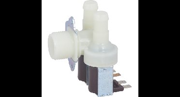 Inlaatventiel Dubbel Haaks 14mm