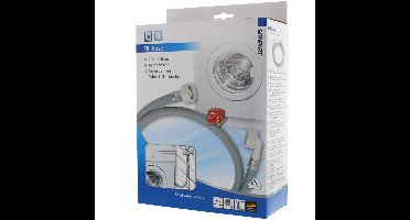 Aanvoerslang 2,5 meter haaks 60 bar voor wasmachine en vaatwasser