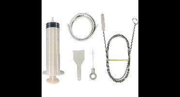 Koelkast Afvoerreiniger - 5-delige Set voor Reiniging van Afvoer en Condensafvoer