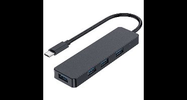 4-poorts USB 3.1 Type-C hub UHB-CM-U3P4P-01