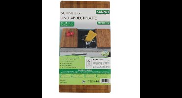 Snij- en afdekplaat bamboe 50 cm - duurzaam snijbord en kookplaatbescherming