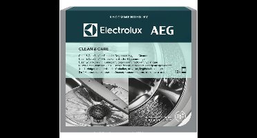 Clean and Care 3-in-1 onderhoudstabletten voor wasmachine en vaatwasser - 12 stuks