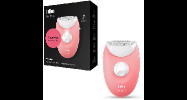 Silk-épil 3 SES 3-176 Epilator met 20 pincetten en smartlight