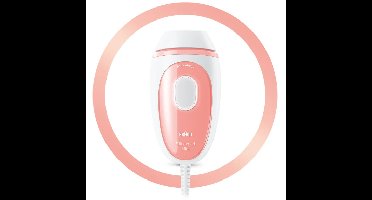 Silk-expert Mini PL1000 Pink IPL Haarverwijderaar - Met 3 lichtstanden, 0,5s flitsen, Venus Smooth scheermes & reisetui