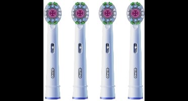 Pro 3D White Sonic Opzetborstels - 4-Pack - Wit