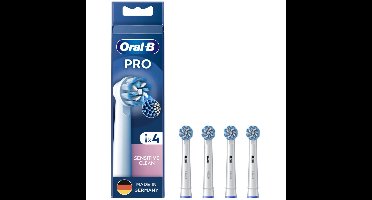 Sonic Opzetborstels Sensi Ultrathin - 4-Pack Wit