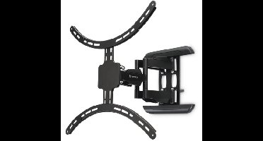 TV Muurbeugel 37-90 inch Zwart - Sterke en Flexibele TV Wandhouder