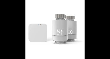 Smart-Thermostat dubbelpack - Slimme radiatorthermostaten wit