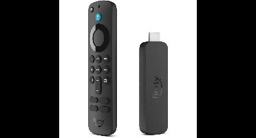 Fire TV Stick 4K (3e generatie) - Streamingstick met afstandsbediening met spraakbediening via Alexa - Zwart