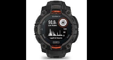 Instinct 3 Solar 45mm Black/Orange GPS Sporthorloge