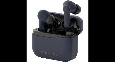 Zen Air Plus Draadloze Oordopjes - Blauw - Met ANC en Oplaadcase