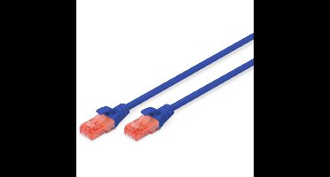 DK-1617-005/B netwerkkabel Blauw 0,5 m Cat6 U/UTP (UTP)