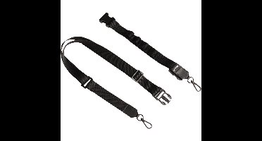 OB CASE ATTCH 2IN1 CROSSBODY STRAP-BLACK