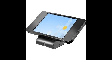 Vergrendelbare Tablethouder, Universele Anti-diefstal Tabletstandaard voor Tablets tot 10.5", Compatibel K-Slot, Bureau- / VESA- / Muurhouder, Flexibe