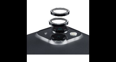 ® Hoops® Camera Lens Protector Black iPhone 15 | 15 Plus Doorzichtige schermbeschermer Apple 1 stuk(s)