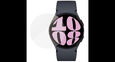 Samsung Galaxy Watch 6 Classic 43mm Transparant Gehard glas, Polyethyleentereftalaat (PET)