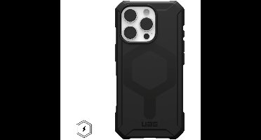 UAG iPhone 16 Pro Essent Armor Mags BLK