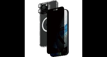 ® 3-in-1 Privacy Protection Bundle iPhone 16 Pro Max Doorzichtige schermbeschermer Apple 1 stuk(s)