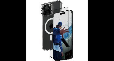 ® 3-in-1 Protection Bundle iPhone 16 Pro Max Doorzichtige schermbeschermer Apple 1 stuk(s)