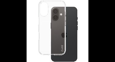 CARE™ by ® Urban Combat Case Transparent iPhone 16 mobiele telefoon behuizingen Hoes Transparant