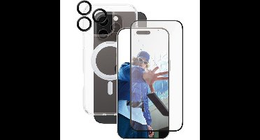 CARE™ by ® 3-in-1 Ceramic Bundle iPhone 16 Pro Max Doorzichtige schermbeschermer Apple 1 stuk(s)