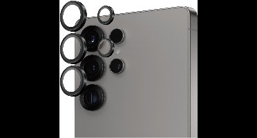 ® Hoops® Camera Lens Protector Black Samsung Galaxy S25 Ultra Doorzichtige schermbeschermer 1 stuk(s)