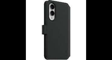 CARE™ by ® Tango 2-in-1 Wallet Case w. Qi-Compatible Samsung S25 Edge mobiele telefoon behuizingen Hoes Zwart