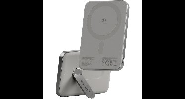 empower™ by ® empower™ Bank w. Spin Stand | 5000mAh | Titanium Draadloos opladen