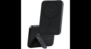 empower™ by ® empower™ Bank w. Spin Stand | 5000mAh | Space Black Zwart