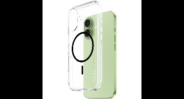 CARE™ by ® Urban Explorer Case Transparent w. Black MagSafe iPhone 17 mobiele telefoon behuizingen Hoes Zwart
