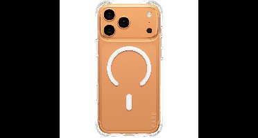 CARE™ by ® Samba Case Transparent w. White MagSafe iPhone 17 Pro Max mobiele telefoon behuizingen Hoes Transparant