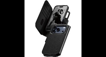 CARE™ by ® Tango 2-in-1 Wallet Case w. MagSafe iPhone 17 Pro mobiele telefoon behuizingen Hoes Zwart