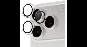 ® Hoops® Camera Lens Protector Transparent iPhone 17 Pro | iPhone 17 Pro Max | iPhone 16 Pro | 16 Pro Max Doorzichtige schermbeschermer Apple 1 stuk