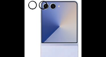 ® Hoops® Camera Lens Protector Transparent Samsung Galaxy Z Flip7 Doorzichtige schermbeschermer 1 stuk(s)