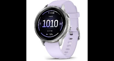 Venu 4 41mm Silikon-Armb. grau/silber/lavend