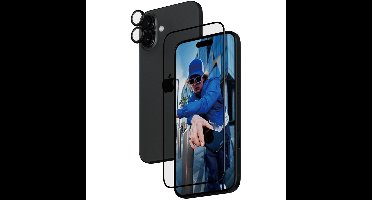 ® 2-in-1 Bundle iPhone 16 Plus Doorzichtige schermbeschermer Apple 1 stuk(s)