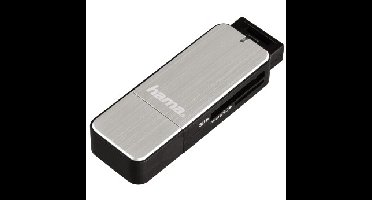 123900 geheugenkaartlezer USB 3.2 Gen 1 (3.1 Gen 1) Zwart, Zilver