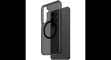 CARE™ by ® Urban Explorer Case Smokey w. Black Qi Samsung Galaxy S26+ mobiele telefoon behuizingen Hoes Zwart
