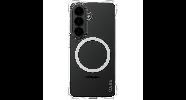 CARE™ by ® Samba Case Transparent w. White Qi Samsung Galaxy S26 mobiele telefoon behuizingen 16 cm (6.3") Hoes Transparant
