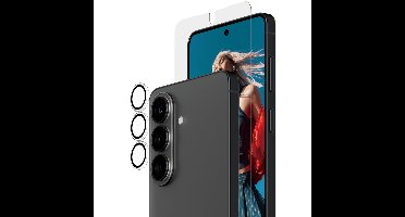 ® Hoops® 2-in-1 Bundle Samsung Galaxy S26 | Ultra-Wide Fit Doorzichtige schermbeschermer 1 stuk(s)