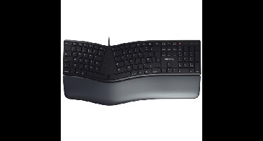 KC 4500 ERGO toetsenbord Universeel USB QWERTY Brits Engels Zwart
