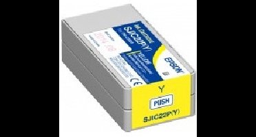 SJIC22P(Y): Ink cartridge for ColorWorks C3500 (yellow)