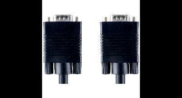 VGA aansluitkabel 15-pins male-male 2,5 meter