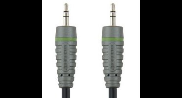 3.5 mm stereo audiokabel male-male 2,5 meter