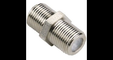 F-connector adapter F-F koppeling coax