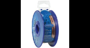 Luidsprekerkabel 2x0.75mm² transparant 10 meter