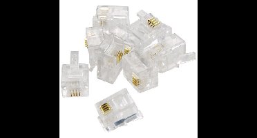 Modulaire stekkers 6/4 - set van 10 stuks (blisterverpakking)