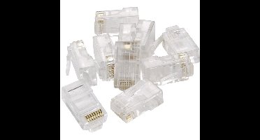 Modulaire stekkers 8/8 RJ45 - set van 5 stuks (blisterverpakking)
